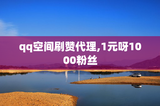 qq空间刷赞代理,1元呀1000粉丝