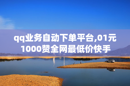 qq业务自动下单平台,01元1000赞全网最低价快手