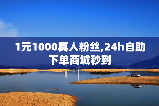 1元1000真人粉丝,24h自助下单商城秒到