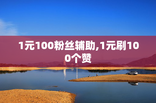 1元100粉丝辅助,1元刷100个赞