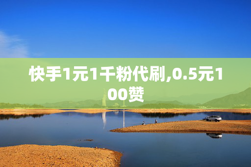 快手1元1千粉代刷,0.5元100赞