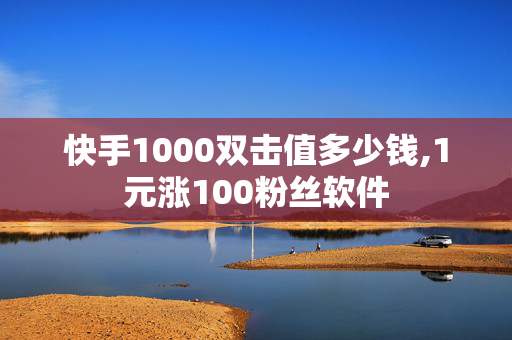 快手1000双击值多少钱,1元涨100粉丝软件