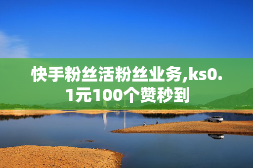 快手粉丝活粉丝业务,ks0.1元100个赞秒到