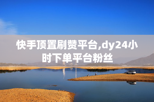 快手顶置刷赞平台,dy24小时下单平台粉丝