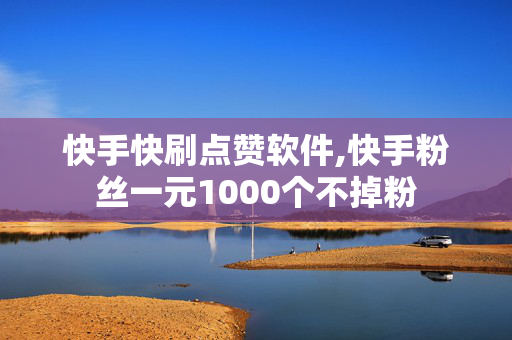 快手快刷点赞软件,快手粉丝一元1000个不掉粉