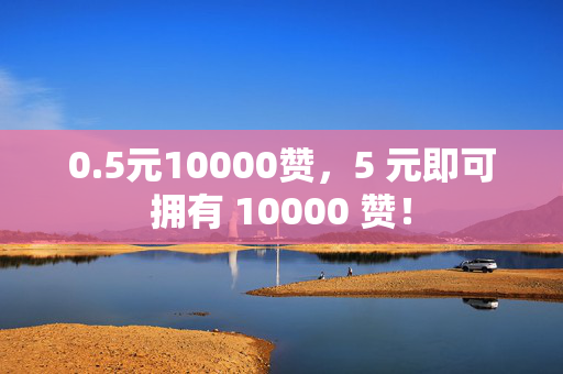 0.5元10000赞，5 元即可拥有 10000 赞！