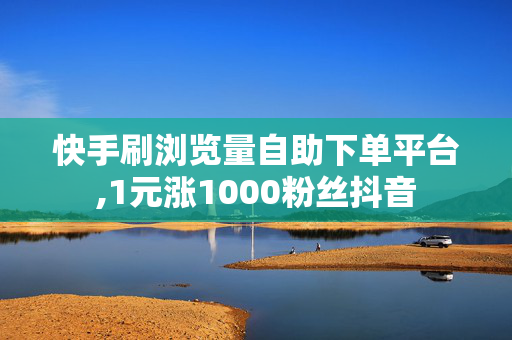 快手刷浏览量自助下单平台,1元涨1000粉丝抖音