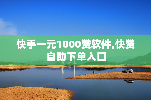 快手一元1000赞软件,快赞自助下单入口