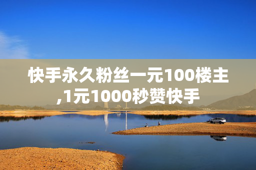 快手永久粉丝一元100楼主,1元1000秒赞快手