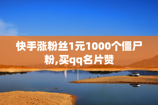 快手涨粉丝1元1000个僵尸粉,买qq名片赞