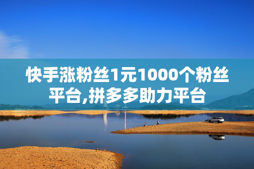 快手涨粉丝1元1000个粉丝平台,拼多多助力平台