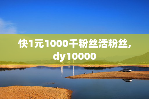 快1元1000千粉丝活粉丝,dy10000