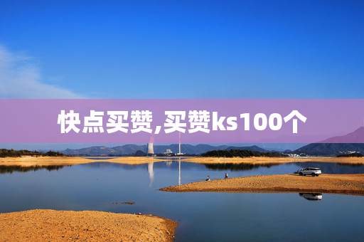 快点买赞,买赞ks100个