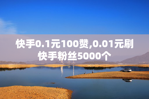 快手0.1元100赞,0.01元刷快手粉丝5000个