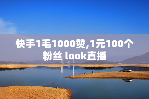 快手1毛1000赞,1元100个粉丝 look直播