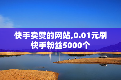 快手卖赞的网站,0.01元刷快手粉丝5000个