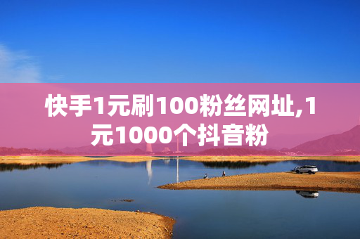 快手1元刷100粉丝网址,1元1000个抖音粉