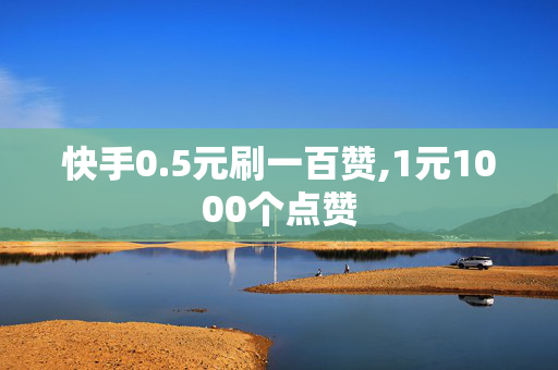 快手0.5元刷一百赞,1元1000个点赞