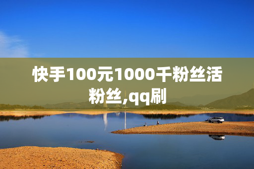 快手100元1000千粉丝活粉丝,qq刷