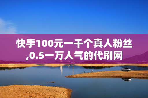 快手100元一千个真人粉丝,0.5一万人气的代刷网