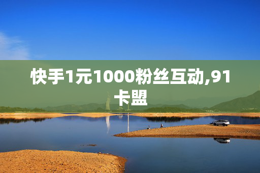 快手1元1000粉丝互动,91卡盟