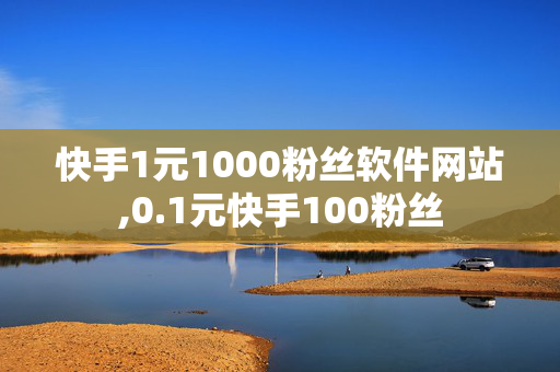 快手1元1000粉丝软件网站,0.1元快手100粉丝