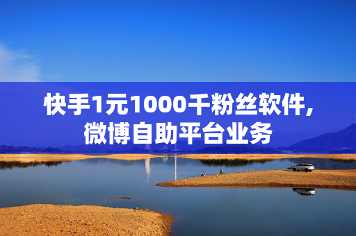 快手1元1000千粉丝软件,微博自助平台业务