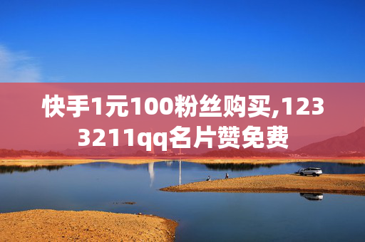 快手1元100粉丝购买,1233211qq名片赞免费