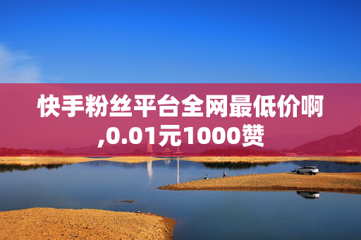 快手粉丝平台全网最低价啊,0.01元1000赞