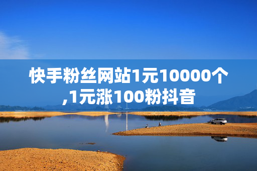 快手粉丝网站1元10000个,1元涨100粉抖音