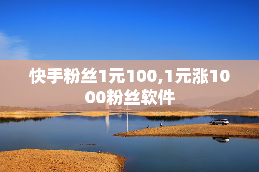 快手粉丝1元100,1元涨1000粉丝软件