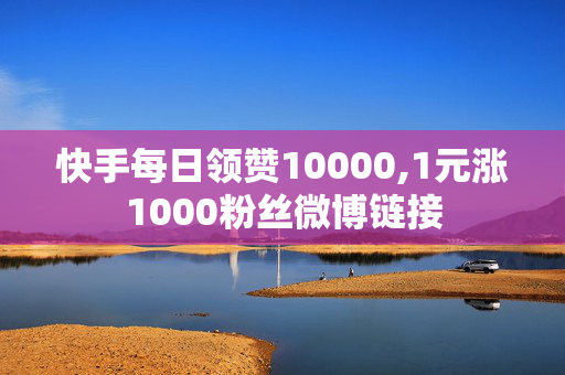 快手每日领赞10000,1元涨1000粉丝微博链接