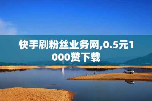 快手刷粉丝业务网,0.5元1000赞下载