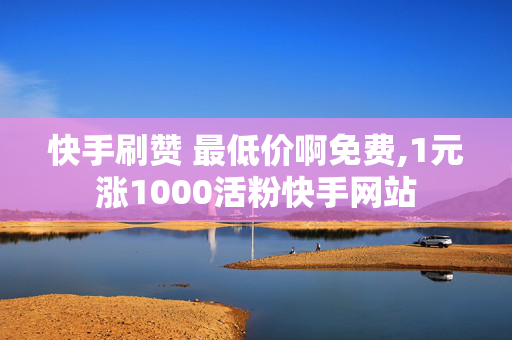 快手刷赞 最低价啊免费,1元涨1000活粉快手网站