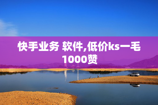 快手业务 软件,低价ks一毛1000赞