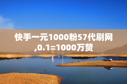 快手一元1000粉57代刷网,0.1=1000万赞