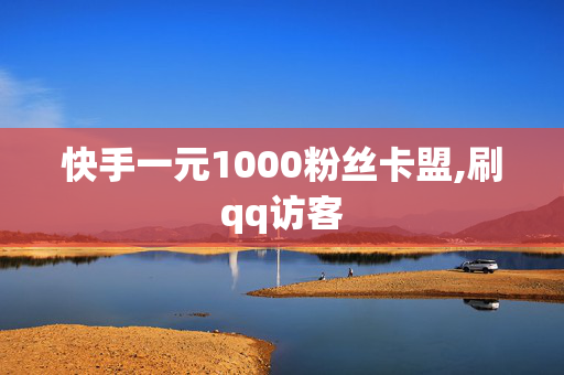 快手一元1000粉丝卡盟,刷qq访客