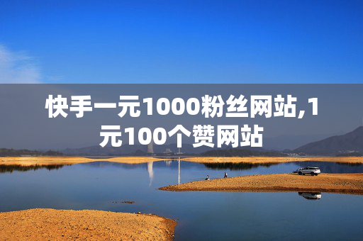 快手一元1000粉丝网站,1元100个赞网站