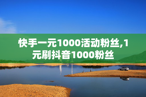 快手一元1000活动粉丝,1元刷抖音1000粉丝