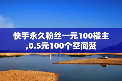 快手永久粉丝一元100楼主,0.5元100个空间赞