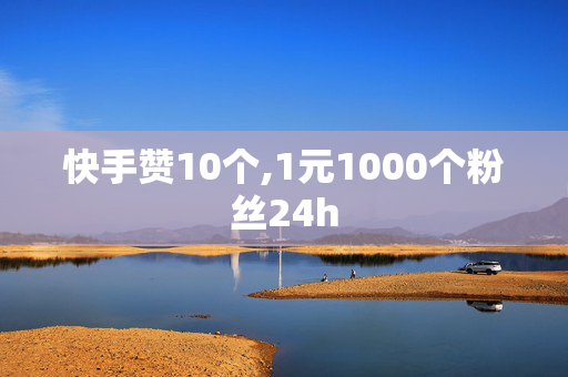 快手赞10个,1元1000个粉丝24h