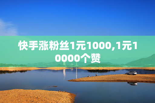 快手涨粉丝1元1000,1元10000个赞