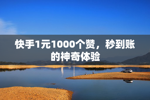 快手1元1000个赞，秒到账的神奇体验