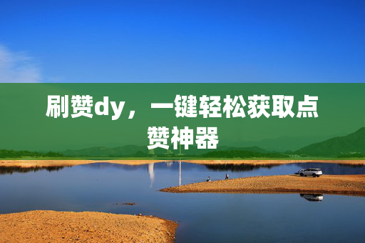 刷赞dy，一键轻松获取点赞神器