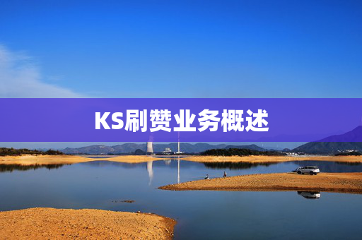 KS刷赞业务概述