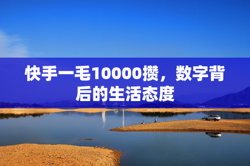 快手一毛10000攒，数字背后的生活态度