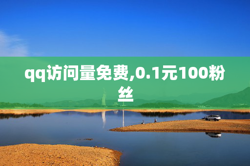 qq访问量免费,0.1元100粉丝