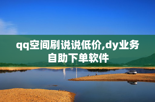 qq空间刷说说低价,dy业务自助下单软件