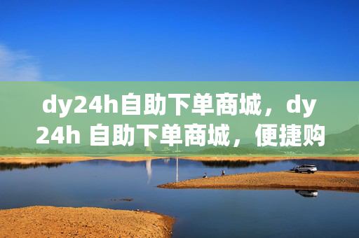 dy24h自助下单商城，dy24h 自助下单商城，便捷购物新体验