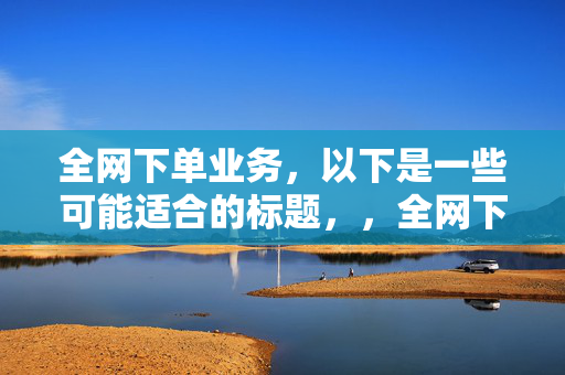 全网下单业务，以下是一些可能适合的标题，，全网下单业务全解析，直接阐明主题，对全网下单业务进行全面的介绍和分析。